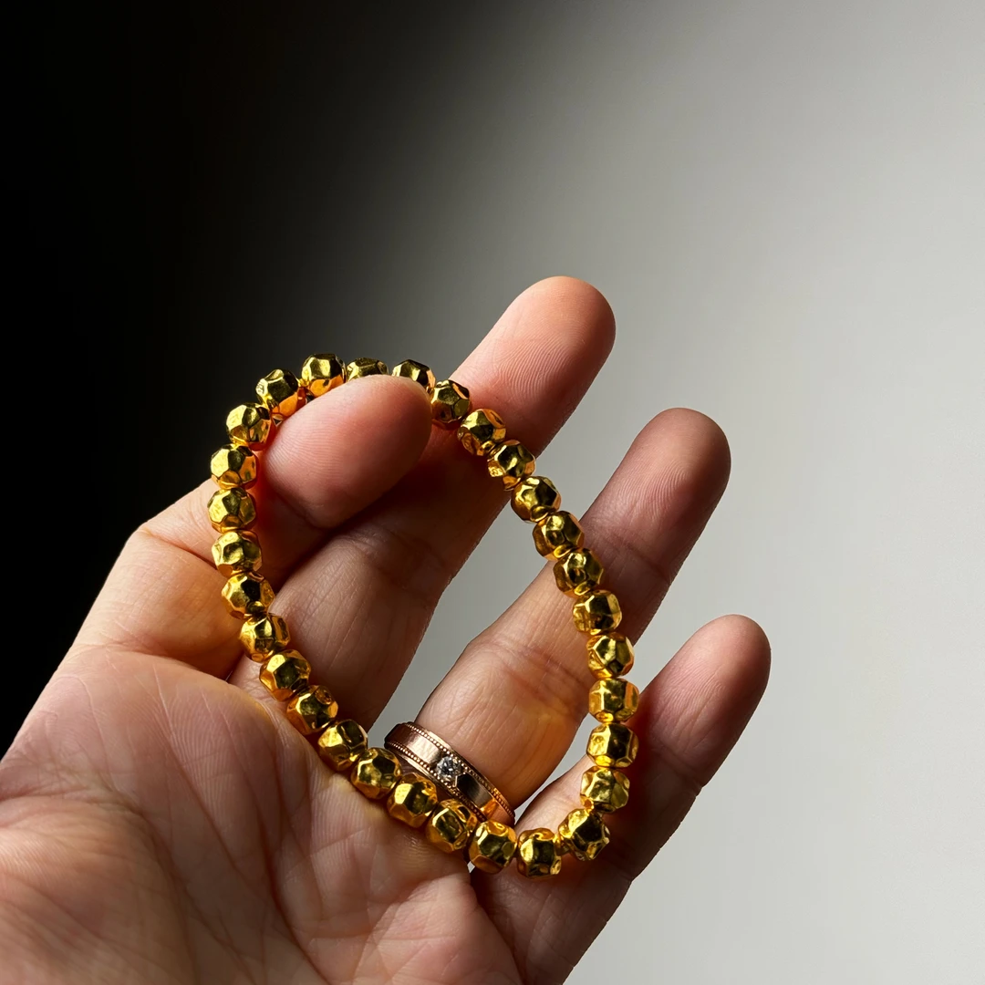 禧樘足金无相单圈