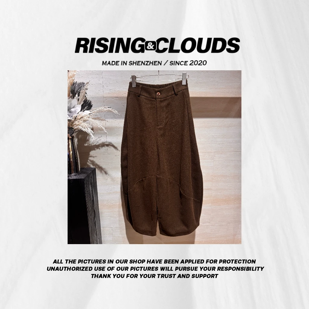 【佩吉】气质时尚百搭八分灯笼裤010018