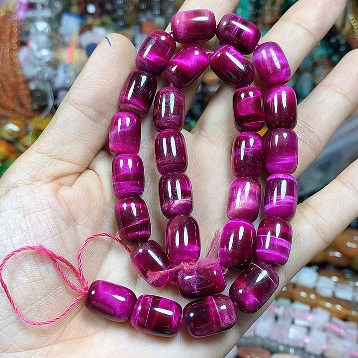 玛瑙/玉髓未镶嵌珠宝半成品虎眼卡10*13mm