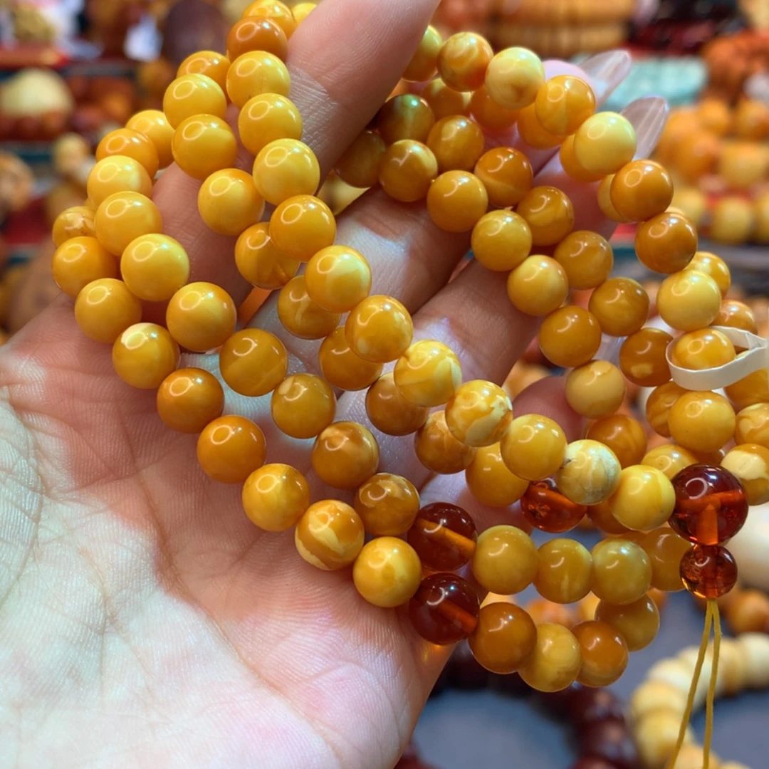 【闪购商品】琥珀手链未镶嵌蜜蜡