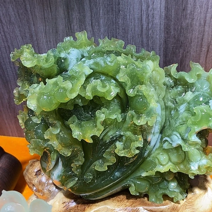 蛇纹石玉（覆膜）合金珠宝奇石