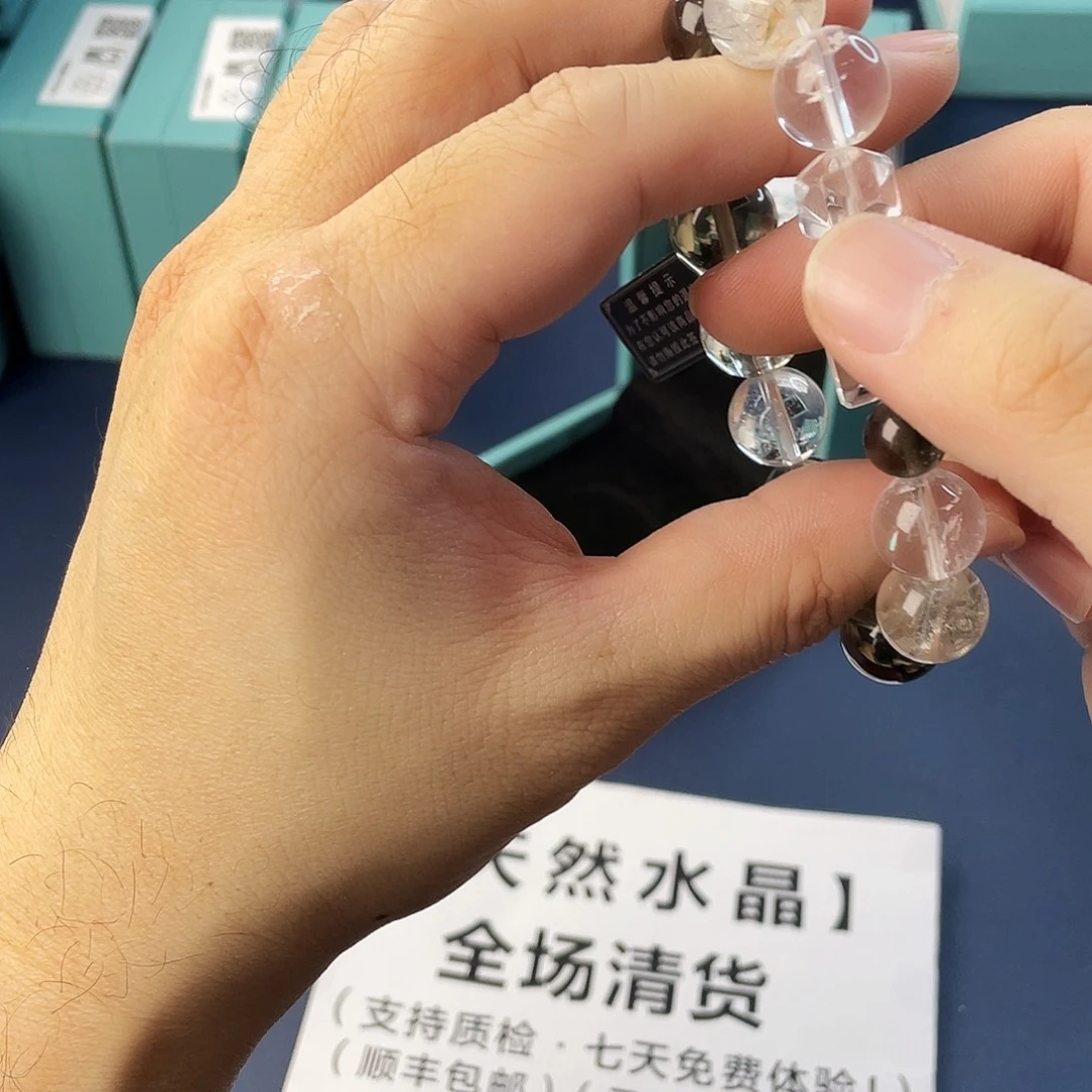手链银S925镶嵌水晶
