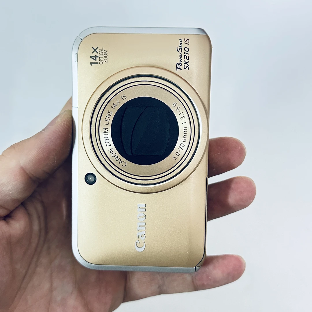 95新 Canon/佳能 sx210精品1410w像素56倍长焦人白景浓款