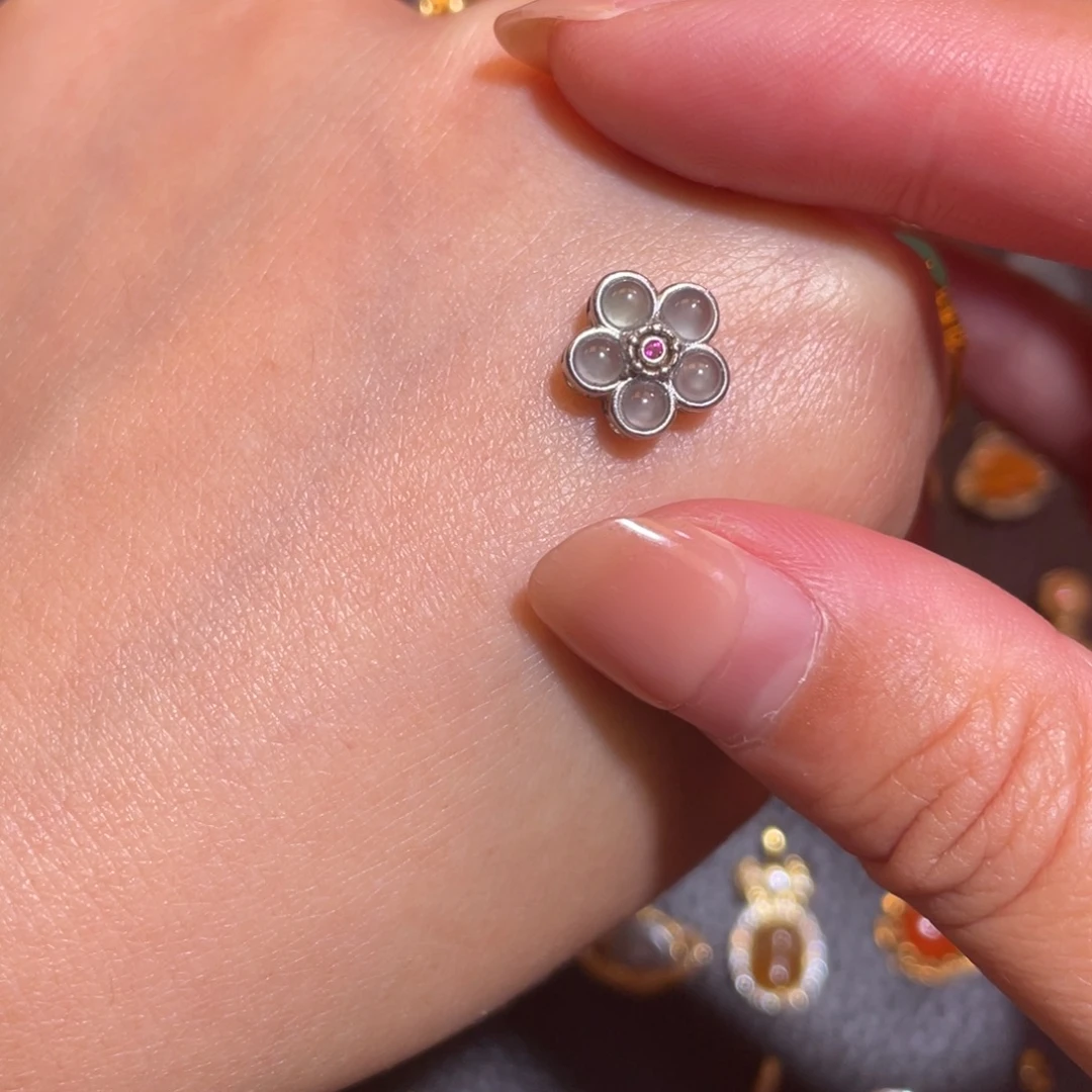 翡翠银S925镶嵌颈饰