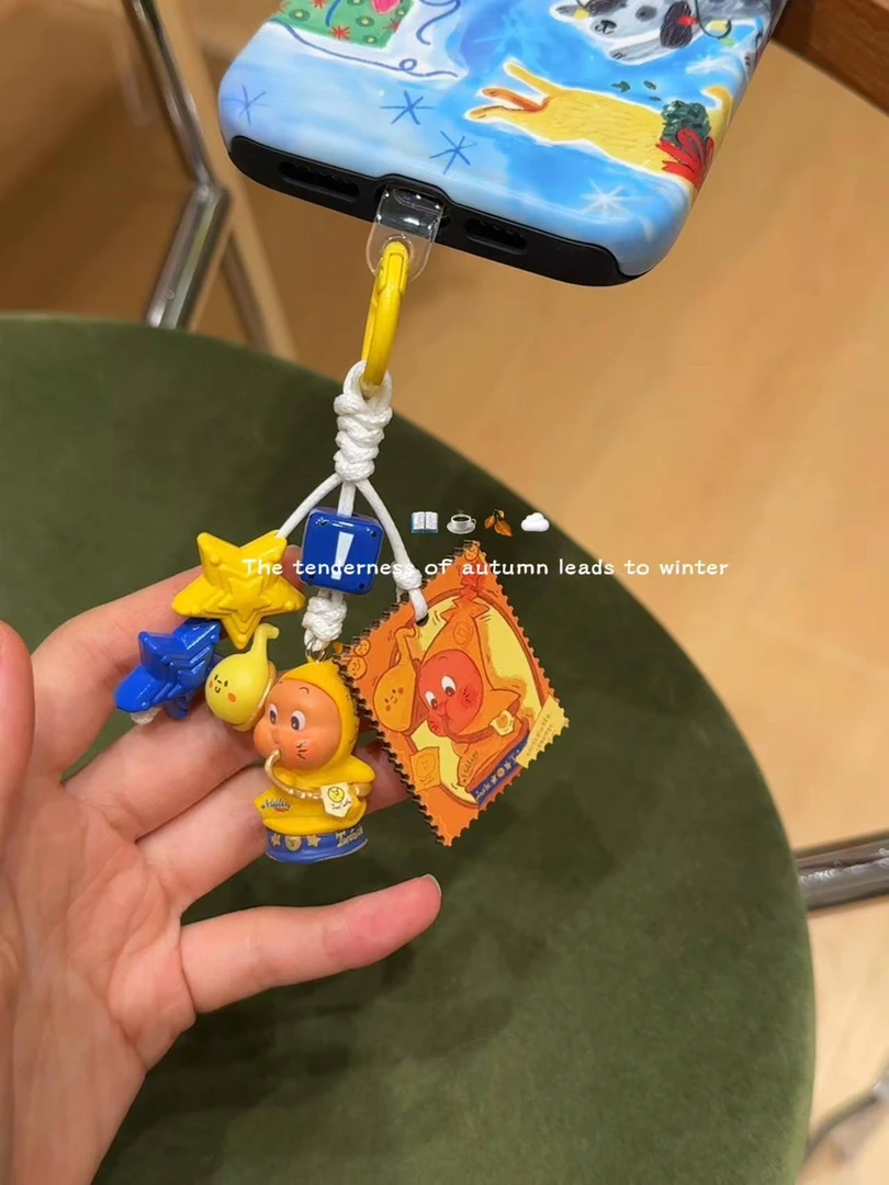【CHDL】提溜潮玩手机壳挂件饰品挂饰创意个性可爱手机链