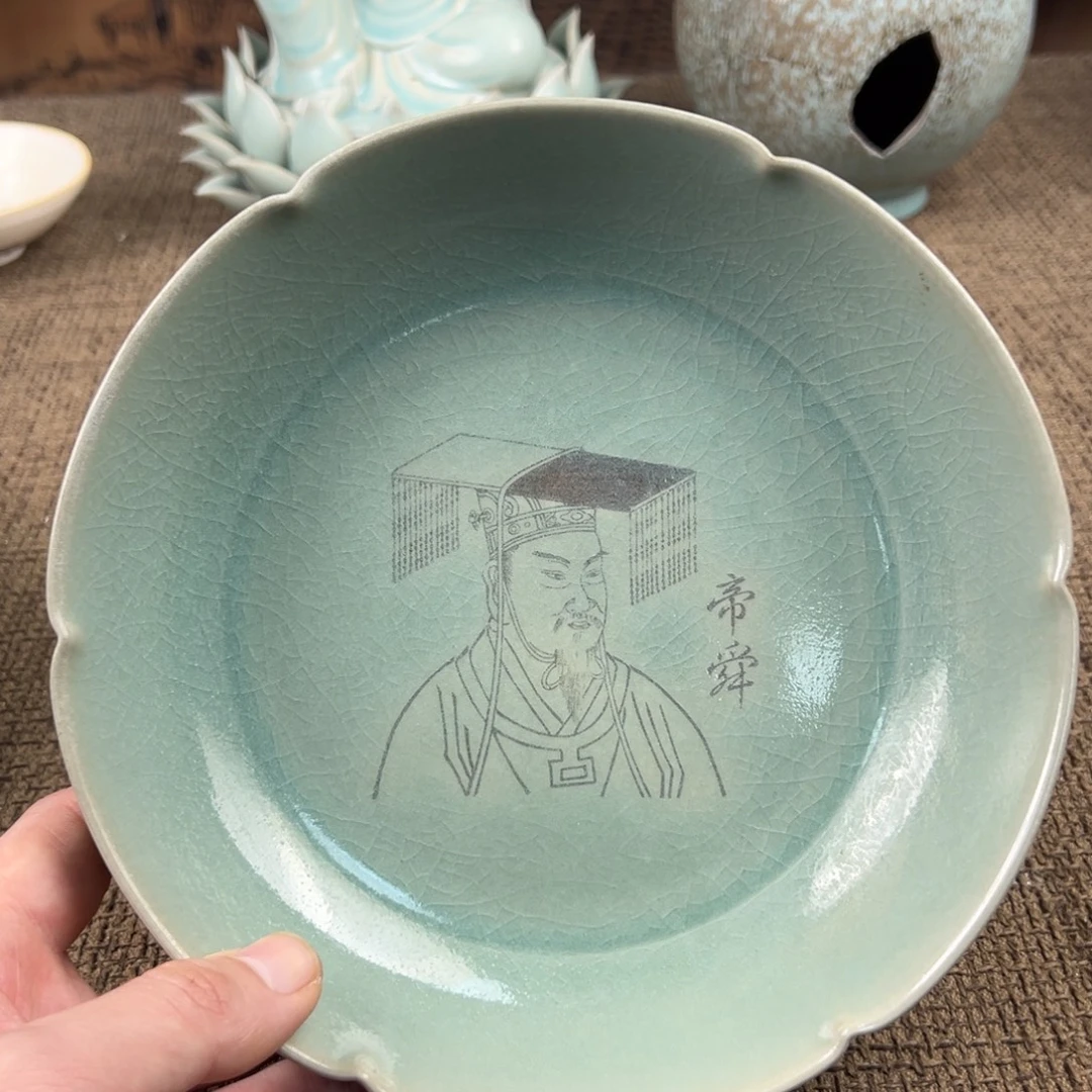 瓷片陶瓷艺术瓷器摆件
