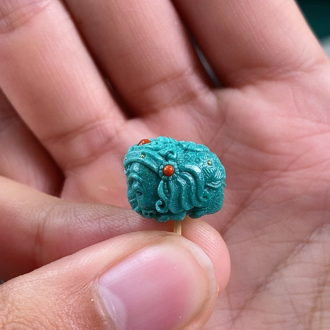 绿松石珠宝奇石未镶嵌