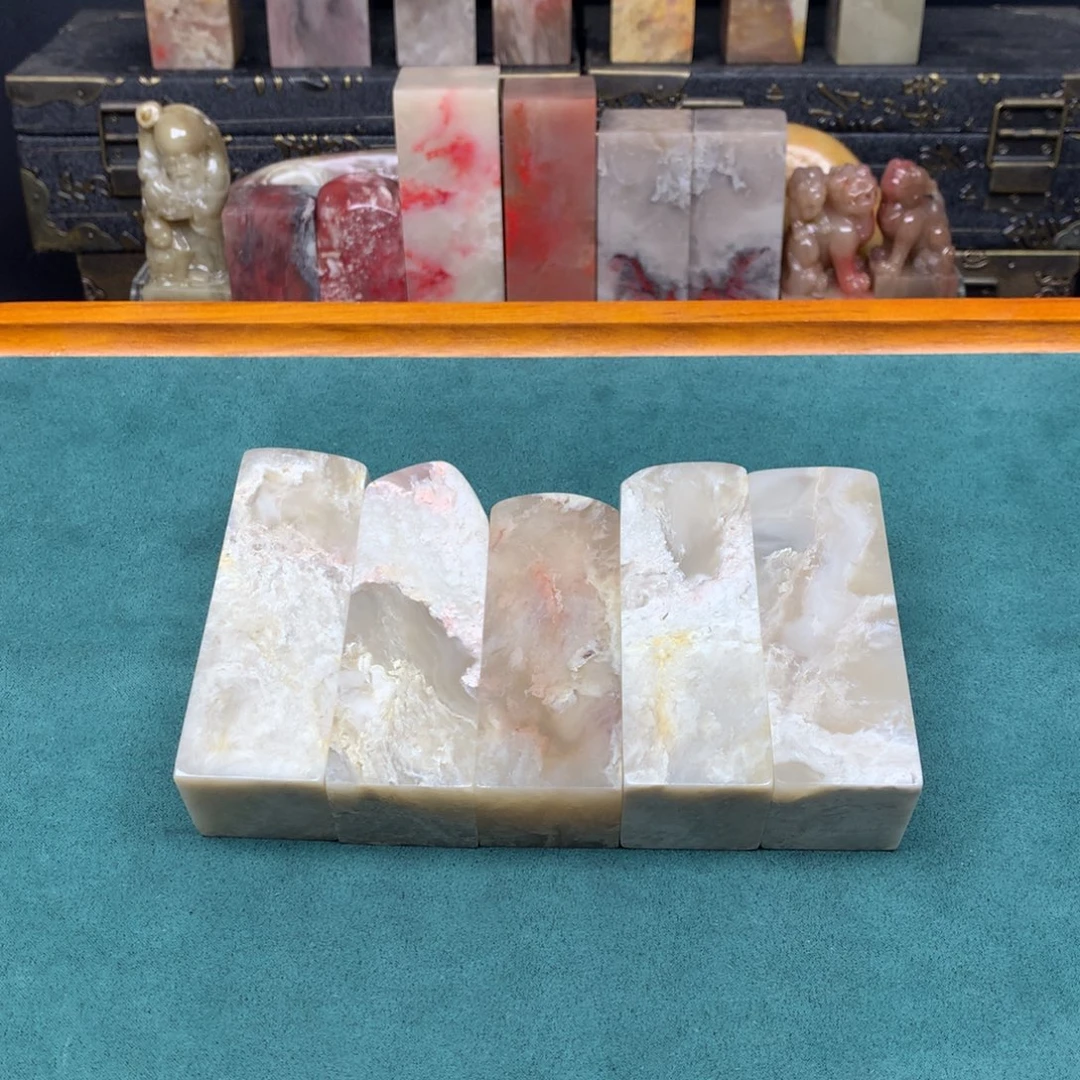 巴林石印石冻石练习章3cm/5方