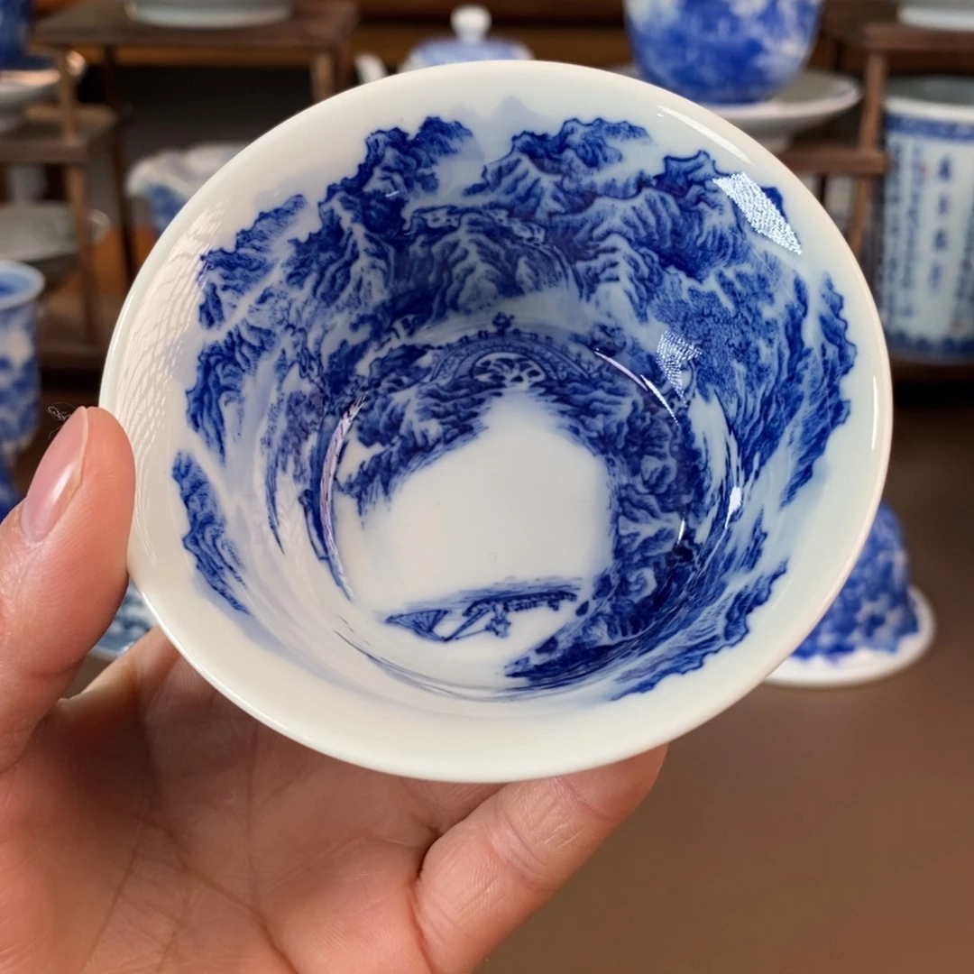 杯景德镇陶瓷手工手绘