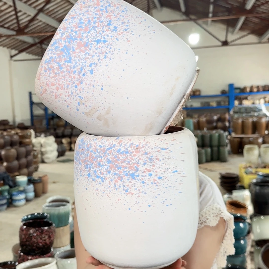 花盆紫砂高21口17