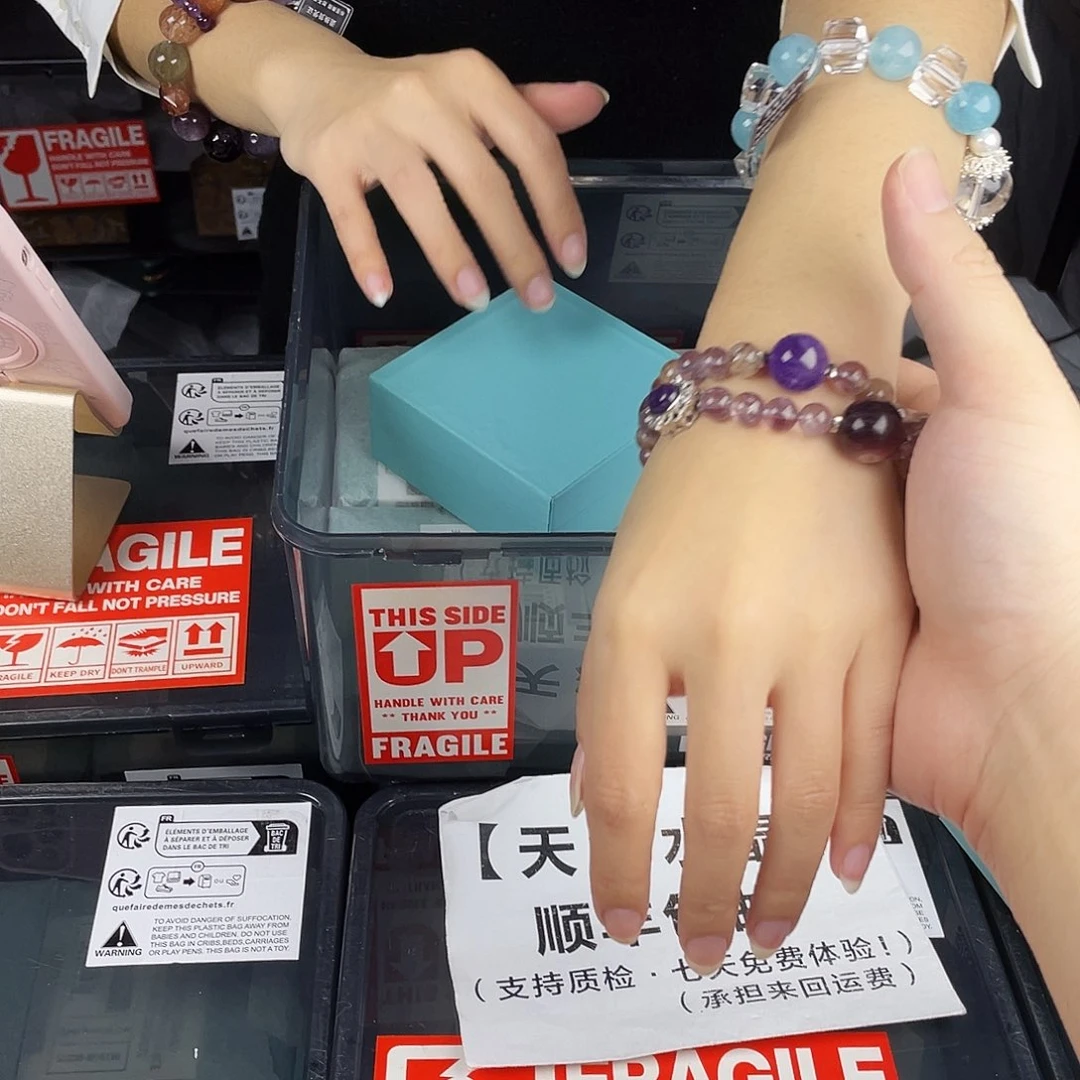 手链银S925镶嵌水晶