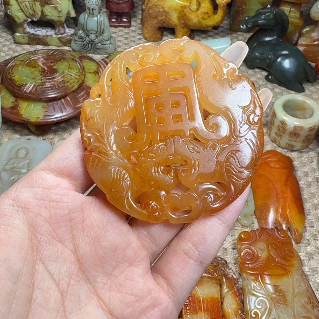 吊坠白玉菩提挂件