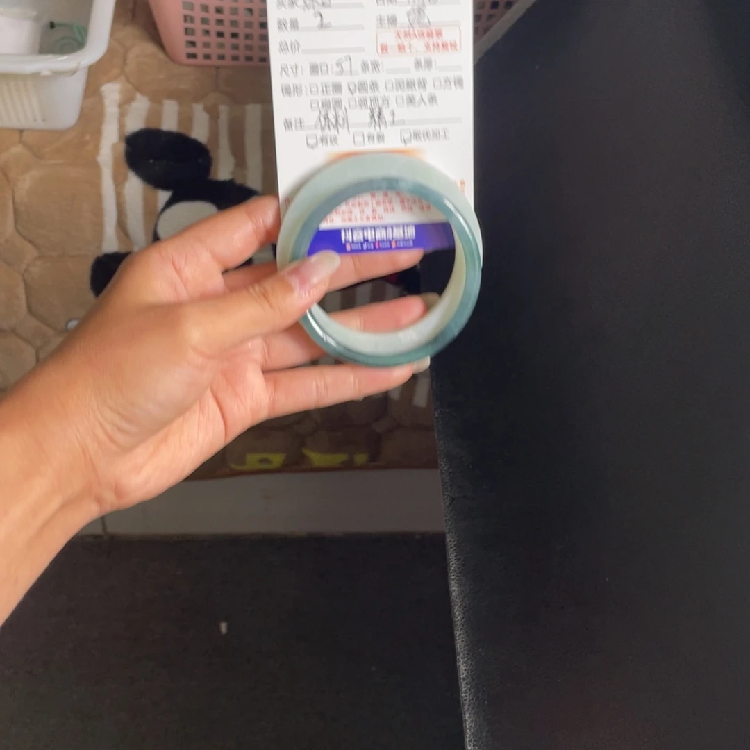 *****定制翡翠未镶嵌翡翠手镯