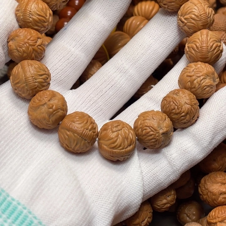 猴头核桃手串@***~悟空