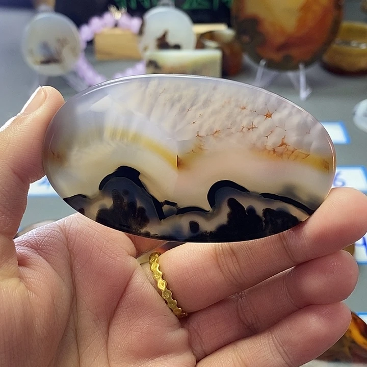 玛瑙/玉髓未镶嵌珠宝半成品