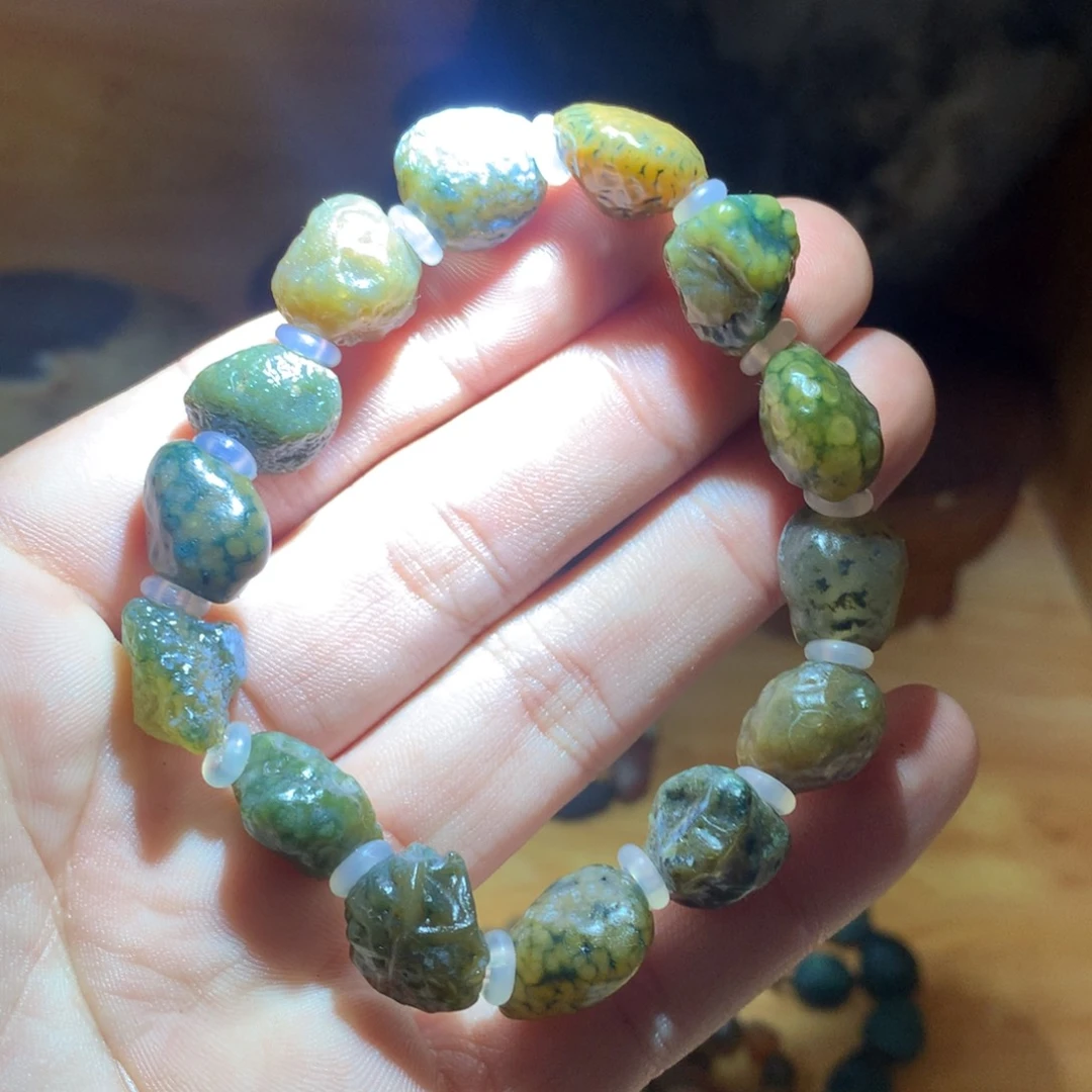 玛瑙/玉髓未镶嵌阿拉善戈壁玛瑙