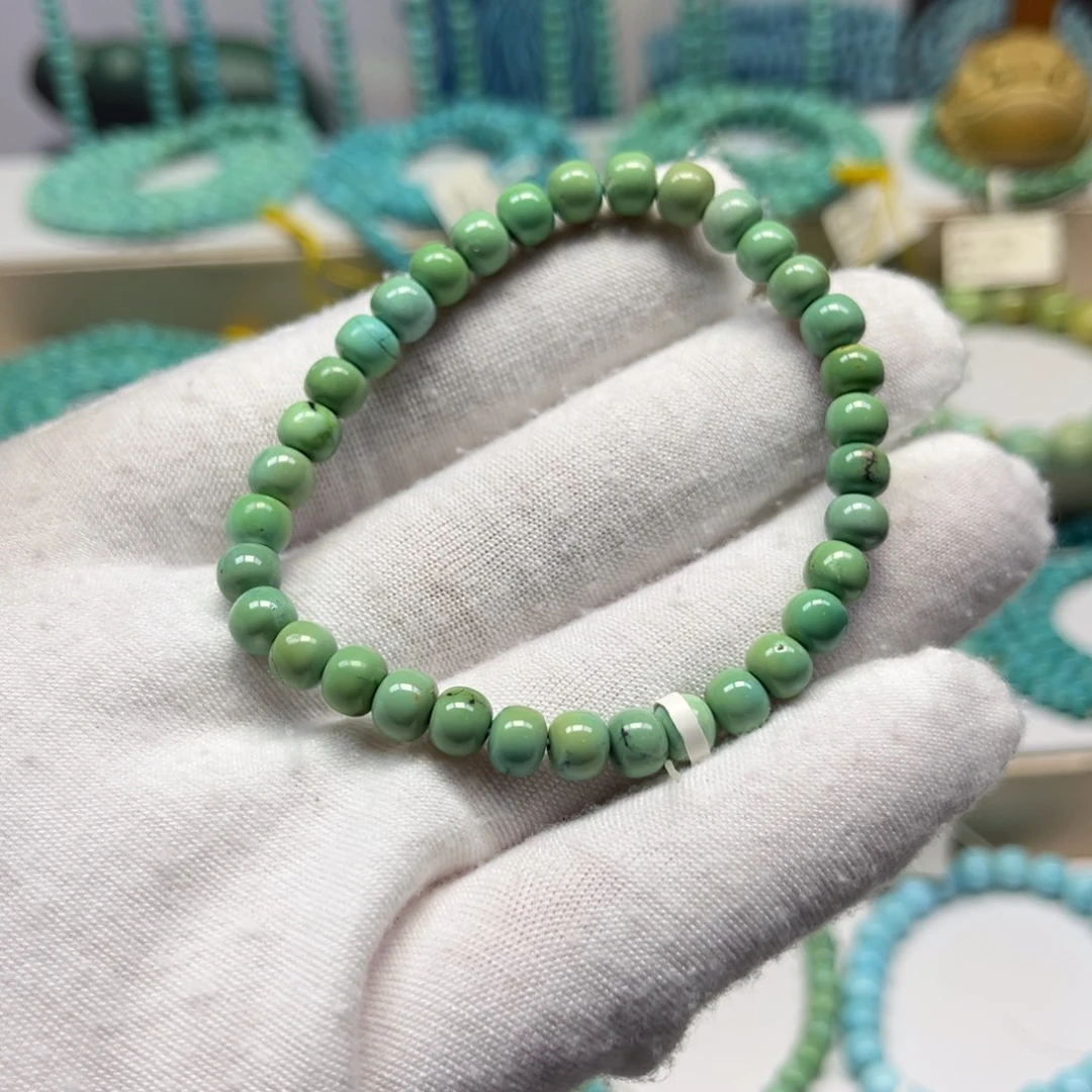 绿松石未镶嵌手链