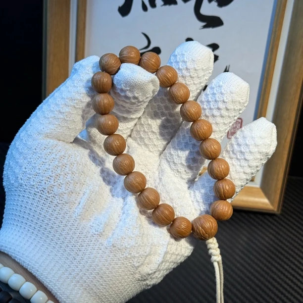 【知也文玩·聚宝盆】精原皮原色聚宝盆猴头核桃 油性大密度高包毕业