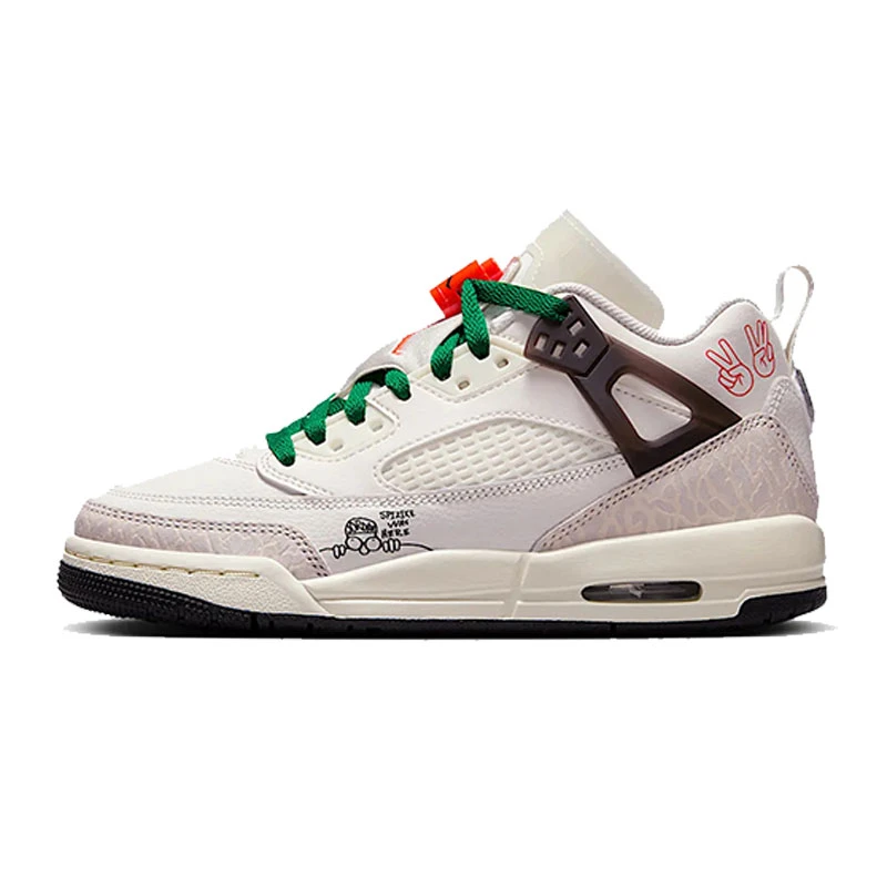 治nike耐克大童鞋JORDAN SPIZIKE运动鞋篮球鞋HQ1670-183
