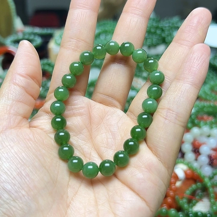 未镶嵌手链和田玉（碧玉）