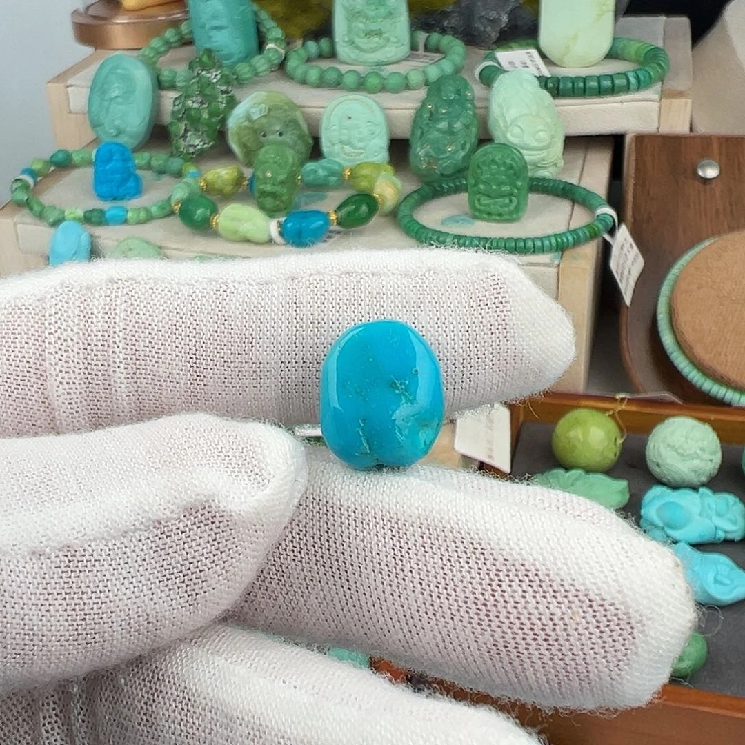 绿松石未镶嵌主播夏