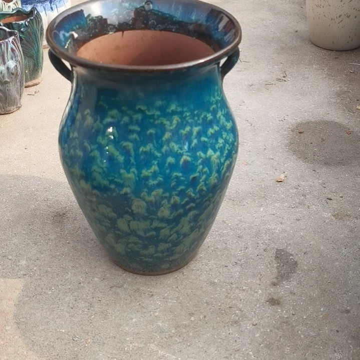 红陶口20高31一个盆