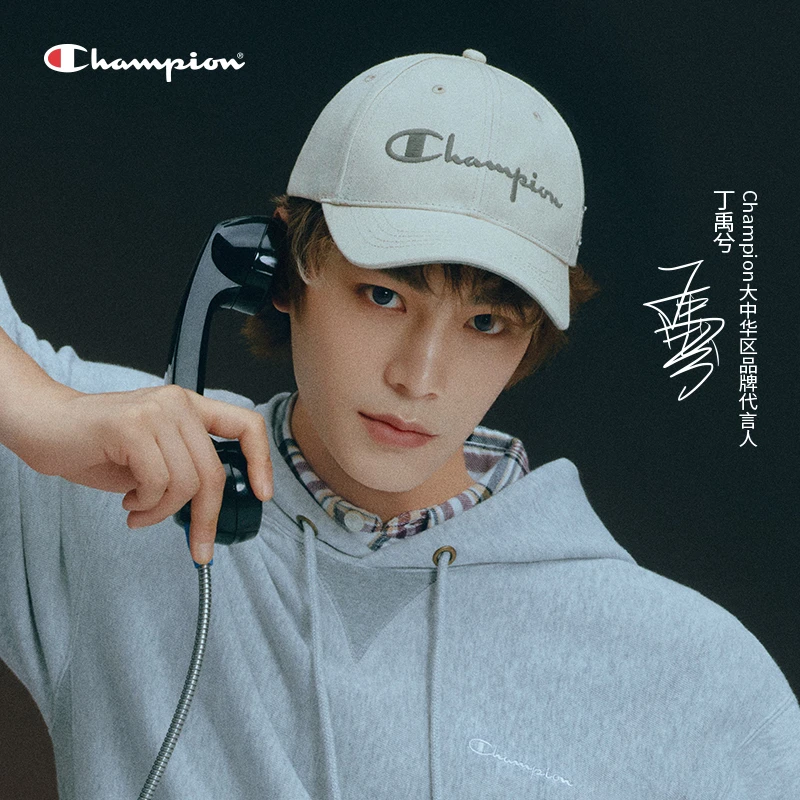 丁禹兮同款Champion冠军鸭舌帽2025年新款百搭棒球帽U5CACCU11