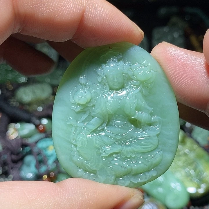 和田玉（糖玉）未镶嵌挂件