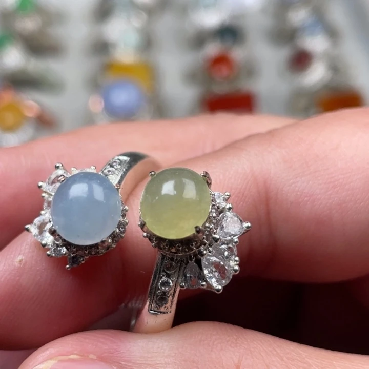 翡翠未镶嵌戒指缅甸天然翡翠