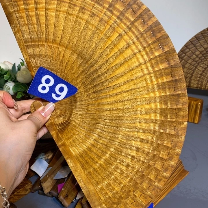 金丝楠妖*哥金丝楠木扇子
