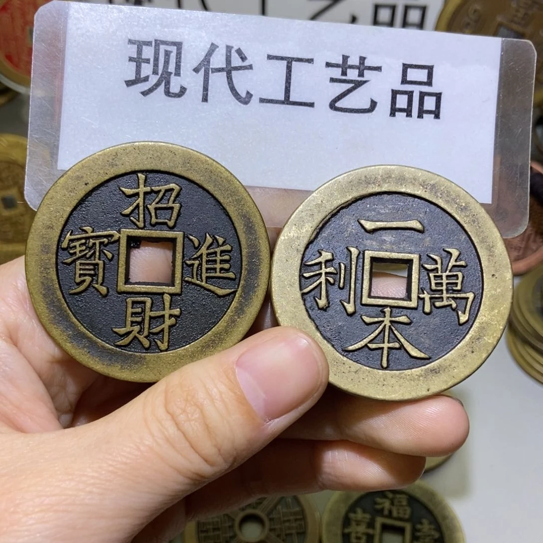铜买一送一翻砂铸造现代工艺品