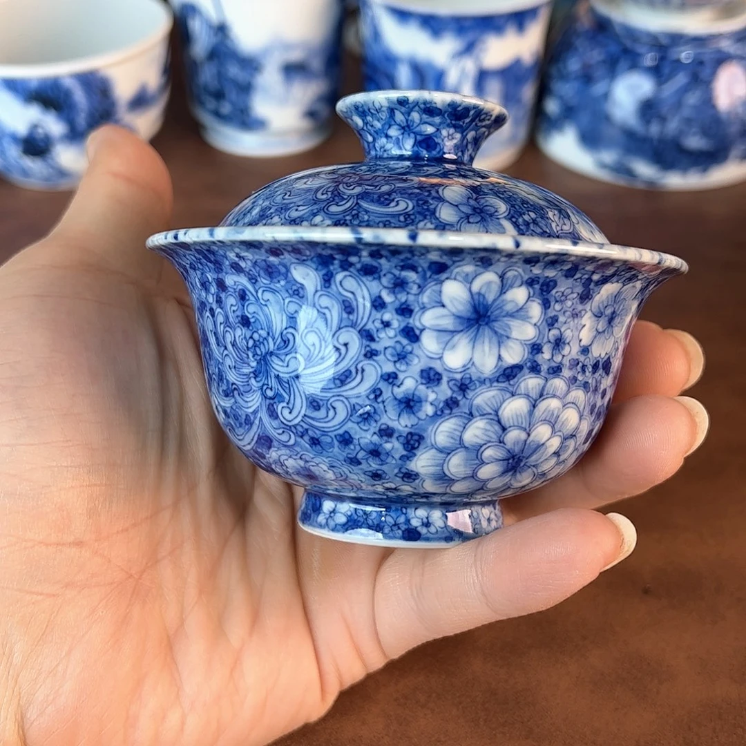 杯惜*景德镇全手工手绘陶瓷