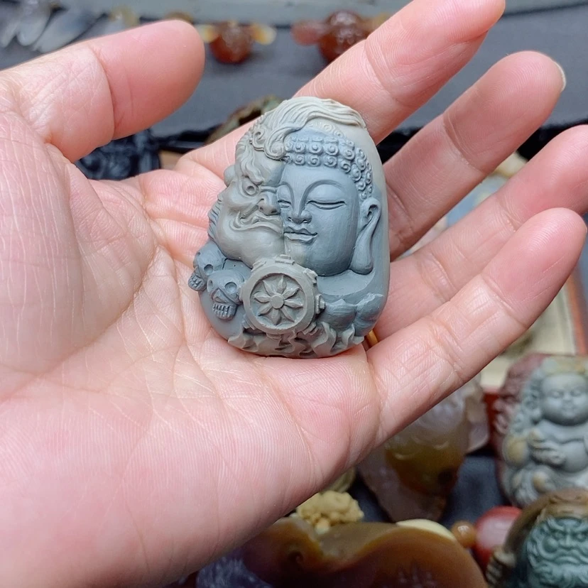 【闪购商品】定制石英质玉吊坠未镶嵌