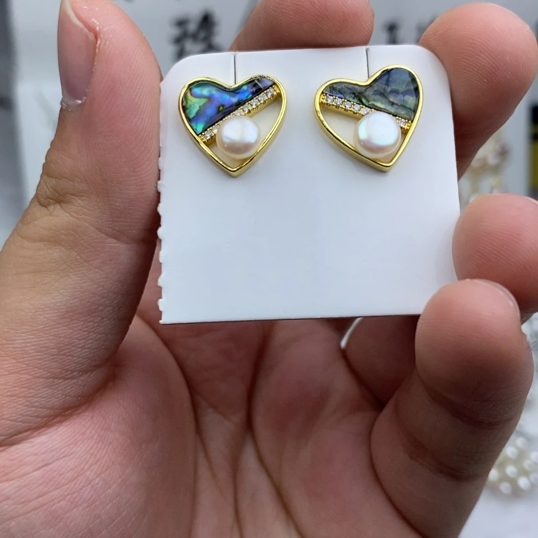 未镶嵌耳饰淡水珍珠