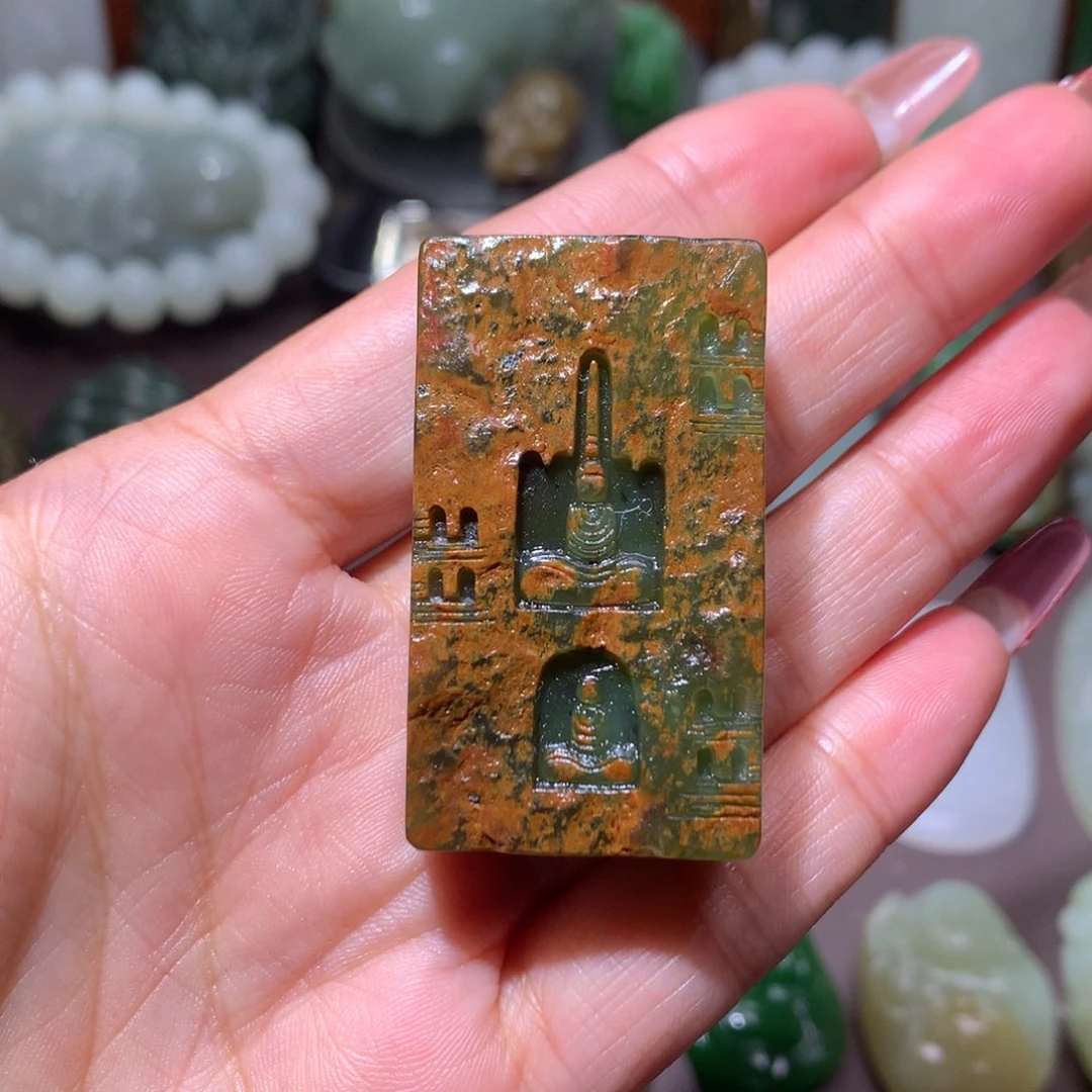 颈饰未镶嵌和田玉