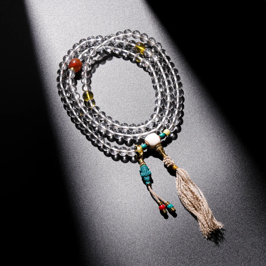 非金属锦纶手链 多圈手串 约8mm 约92.8g 12241225-03