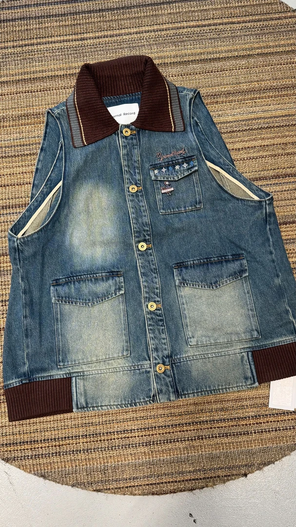 JOURNAL RECORD 牛仔马甲 JWHBAJ550138