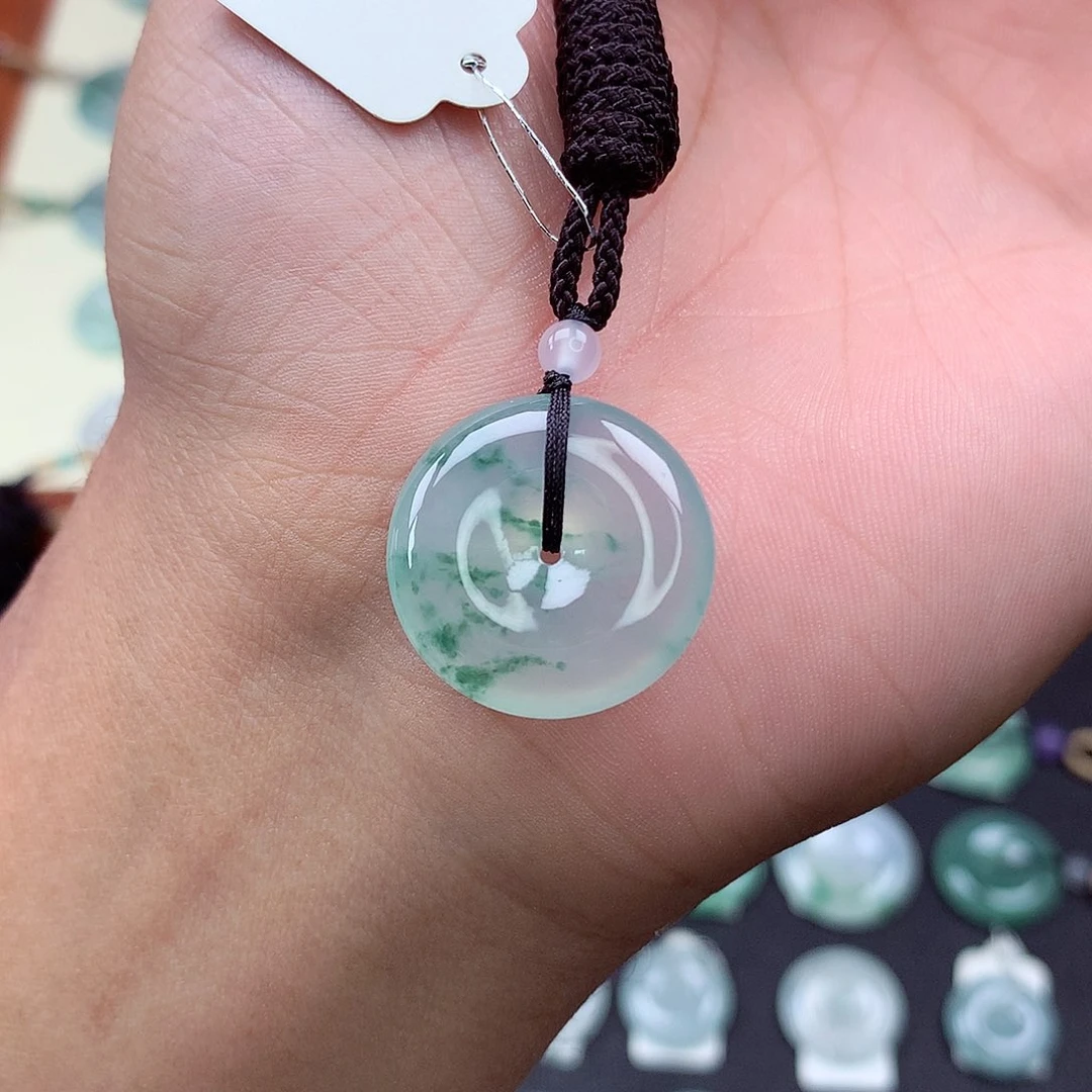 颈饰未镶嵌翡翠23 尺寸21.7-5.4