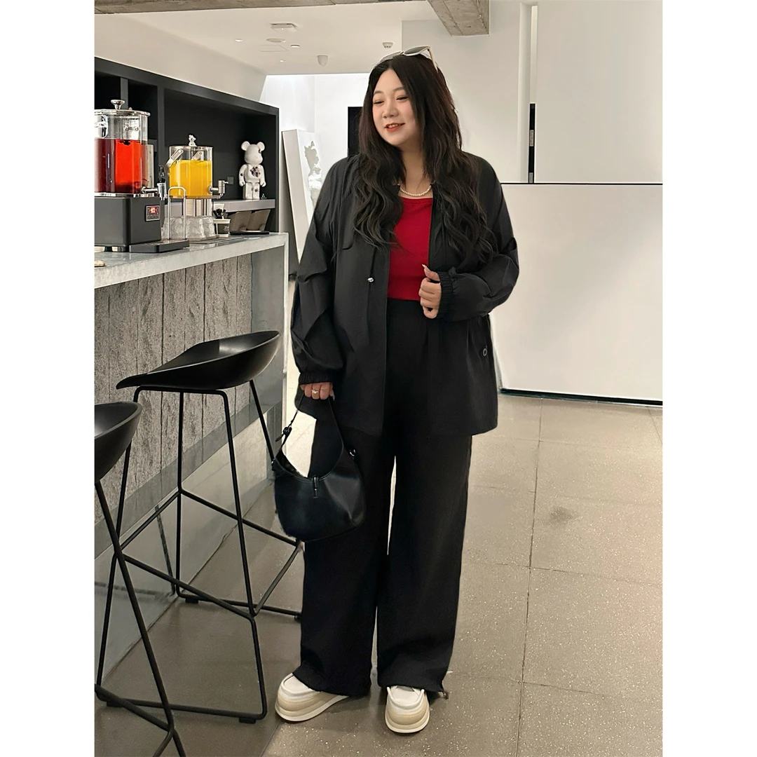 断码捡漏~自由美式 / 小米皱可盐可甜工装休闲套装14353花契大码