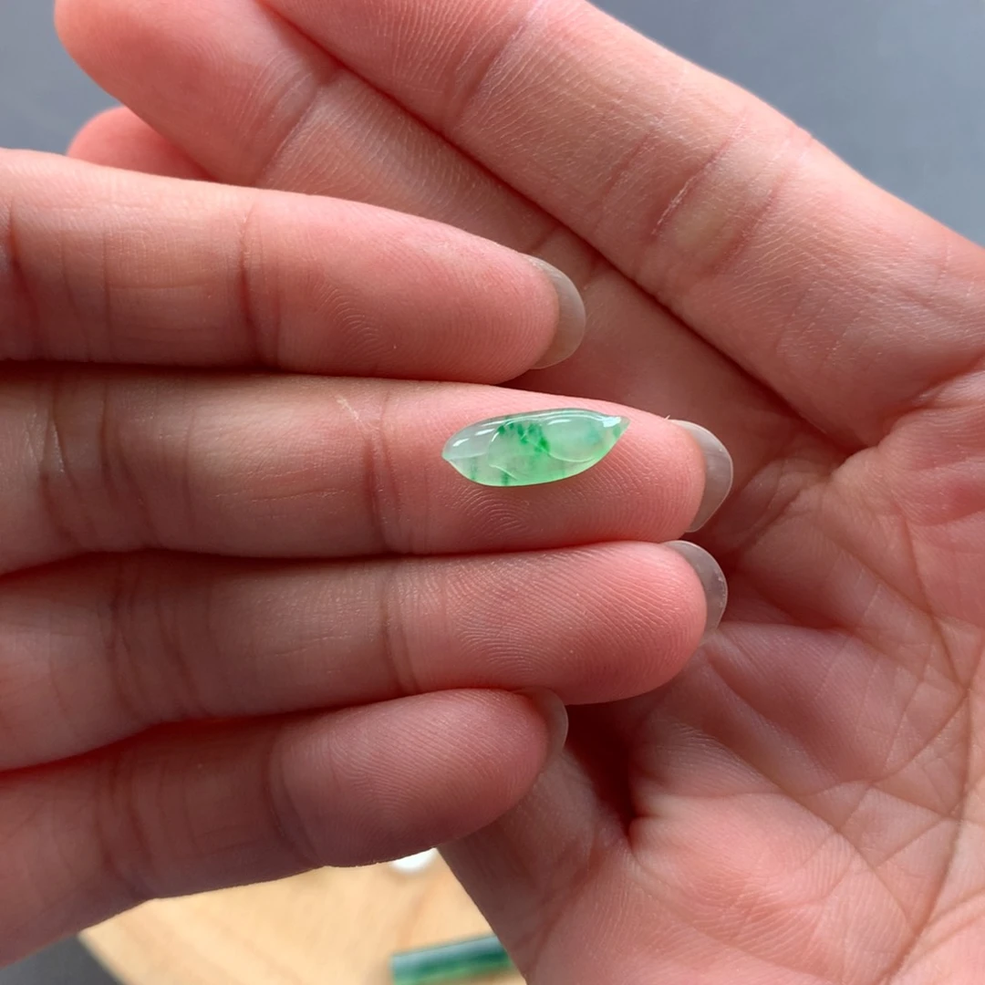 裸石翡翠翡翠叶子