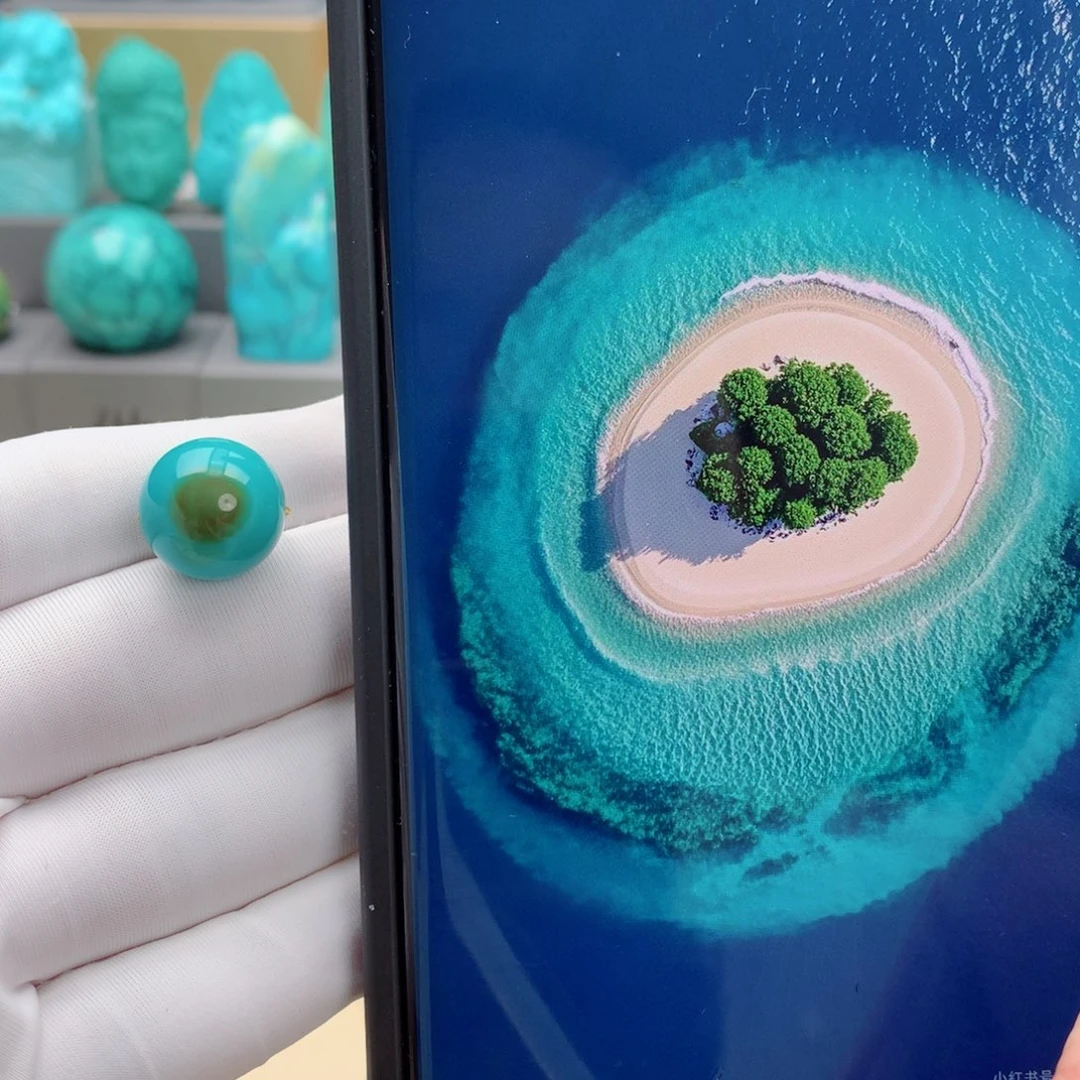 未镶嵌绿松石精品