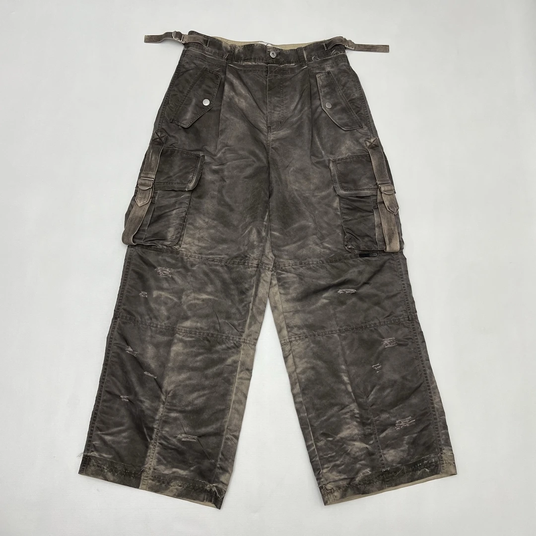 FENG CHEN WANG/逢成王  新款棕色休闲裤 2552014