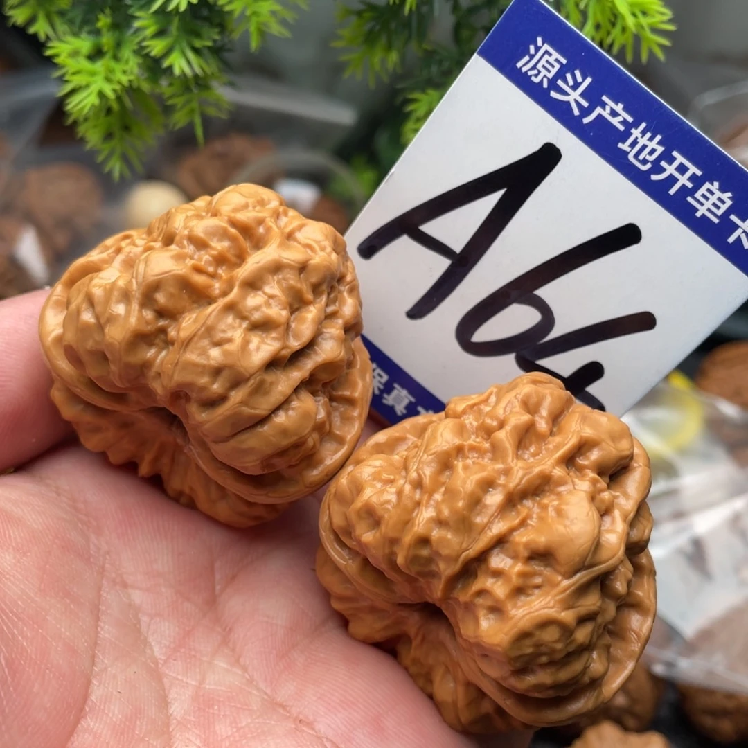 把件文玩核桃蛤蟆头43尺