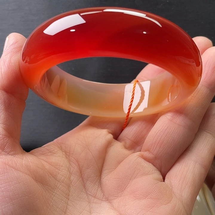 玛瑙/玉髓未镶嵌手镯55圈口