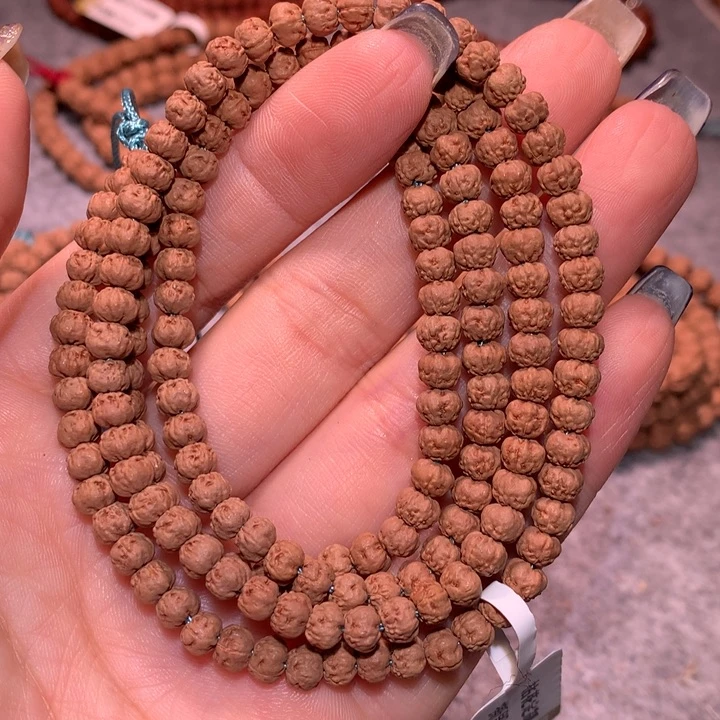 @***蜂金刚菩提手串5+原桩毕业级b030