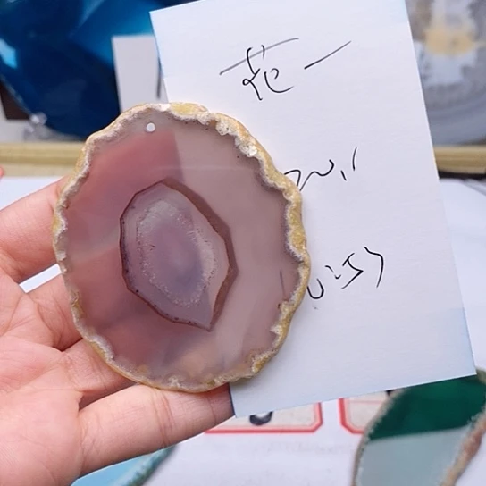 玛瑙/玉髓颈饰未镶嵌花*