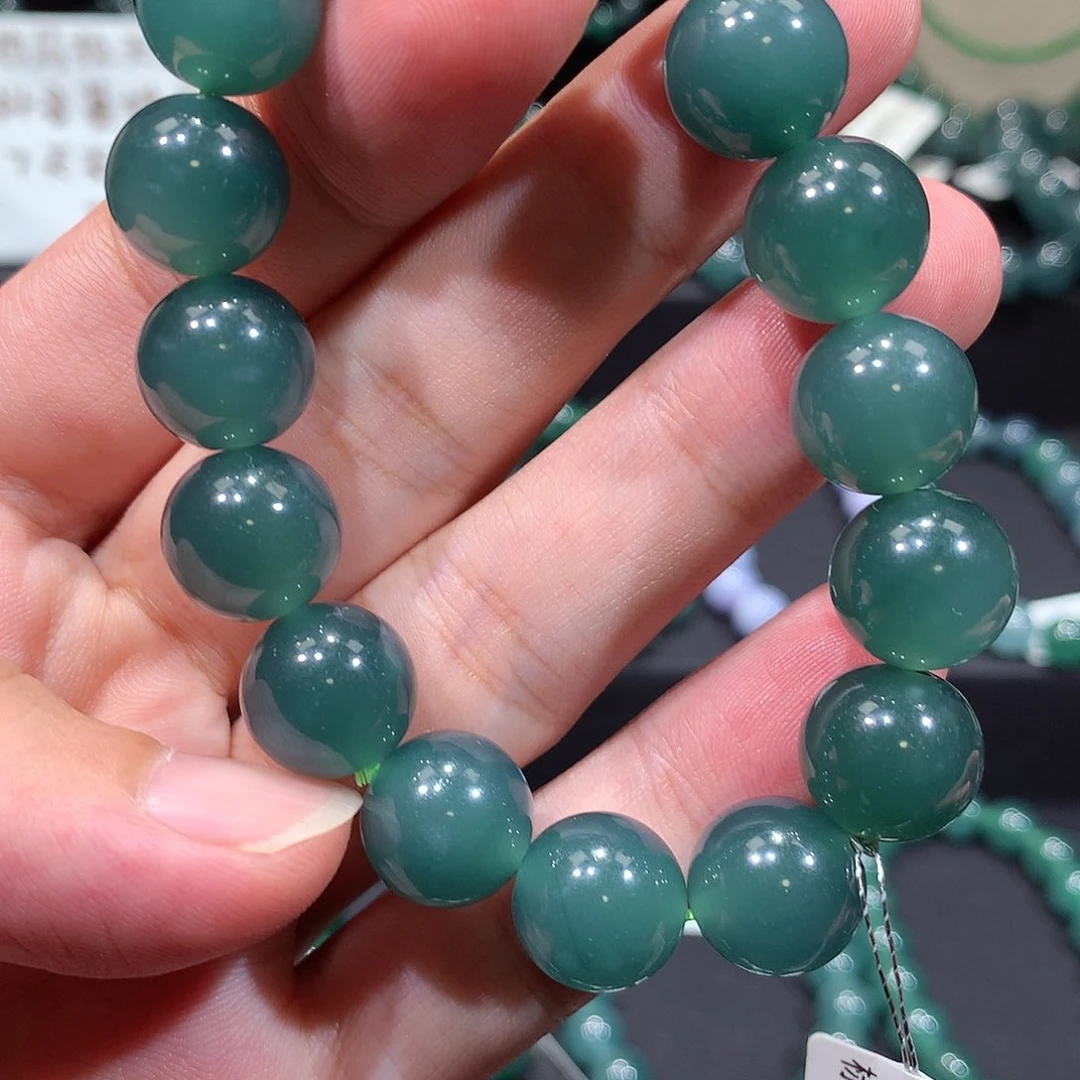 未镶嵌手链翡翠天然a货翡翠手串13