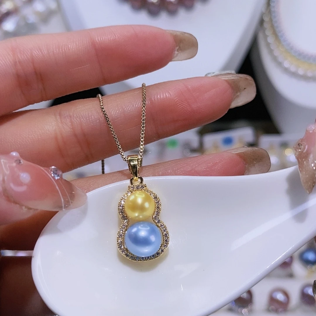 淡水珍珠颈饰合金