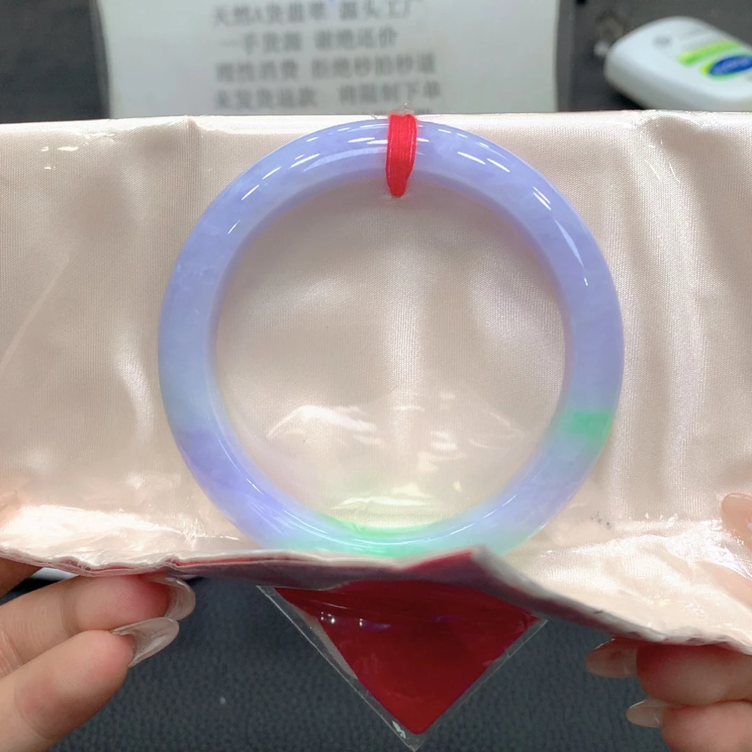 翡翠未镶嵌手镯61正