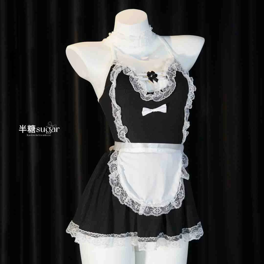 【灵动】纯欲甜美制服花边女性感睡裙 季1039